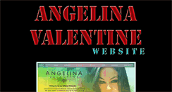 Desktop Screenshot of angelinavalentineofficial.com